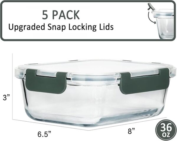 Food Containers,Airtight Lunch Container - Image 3