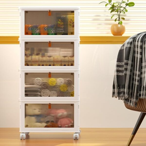 Stackable Storage Containers with Wheels - Image 2