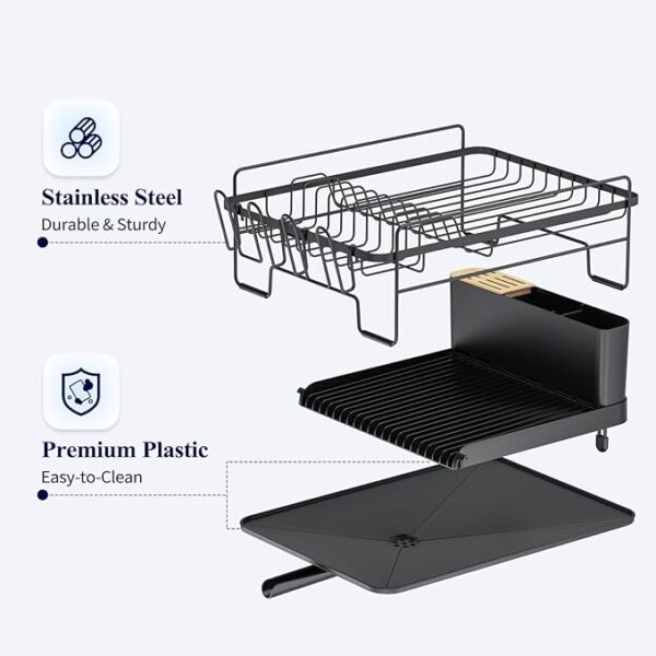 Multifunctional Dish Rack for Kitchen - Image 2