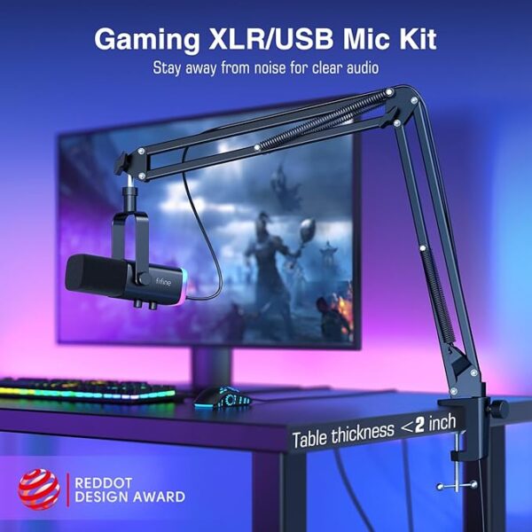 FIFINE XLR/USB Gaming Microphone - Image 2