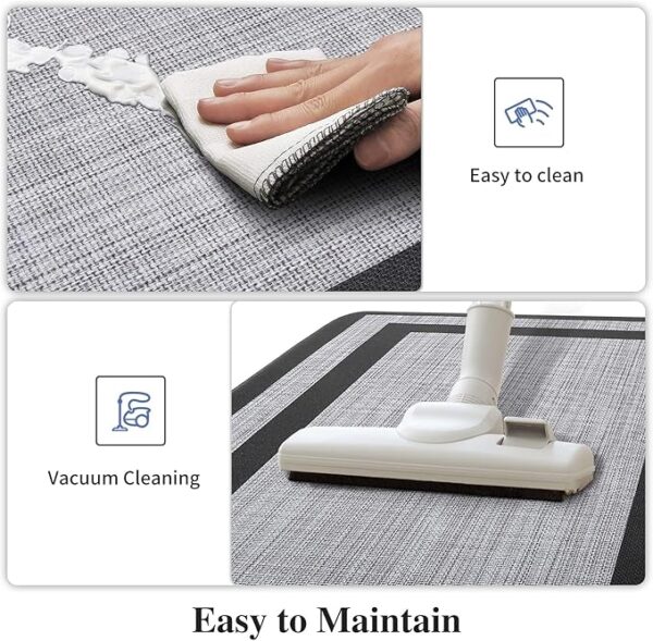 Mattitude Kitchen Mat [2 PCS] Cushioned Anti-Fatigue Non-Skid - Image 2