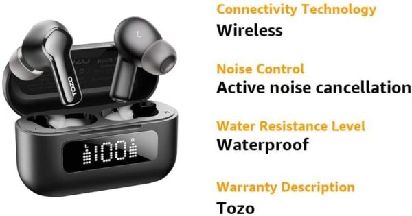 IPX8 Waterproof in Ear Headphones - Image 3