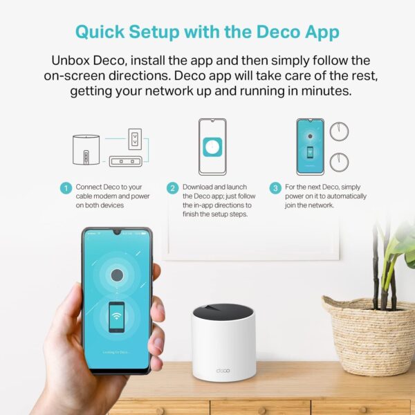 TP-Link Deco AX3000 WiFi 6 Mesh System - Image 2