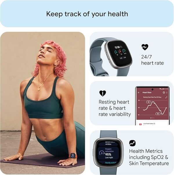 Fitbit Versa 4 Fitness Smartwatch - Image 2