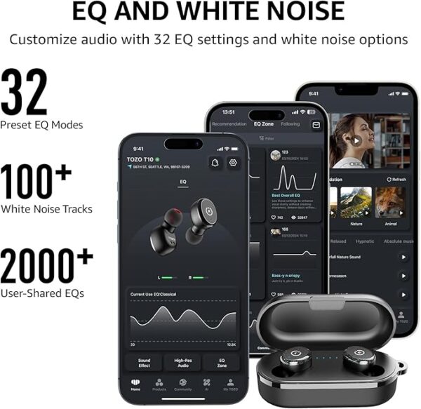 TOZO T10 True Wireless Bluetoot - Image 3