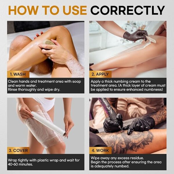Extra Strength Numbing Cream for Tattoos - Image 2