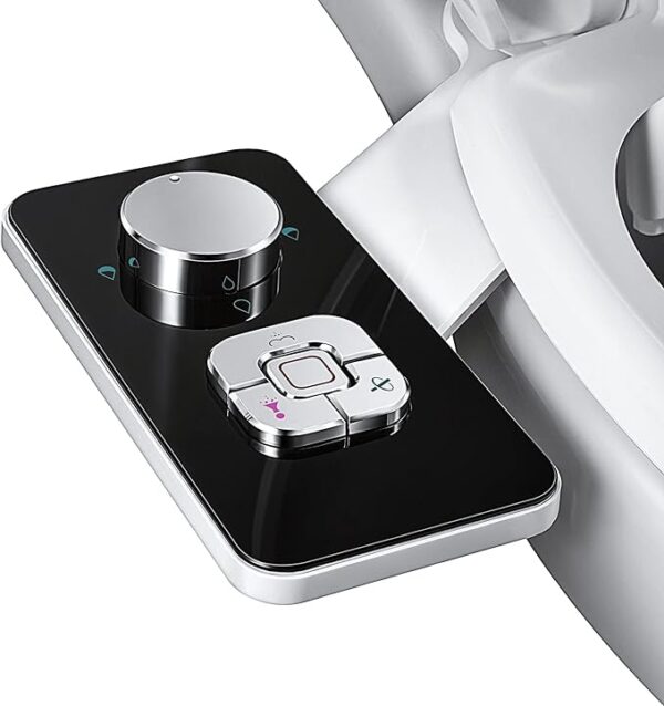 Non-Electric Cold Water Bidet Toilet Seat