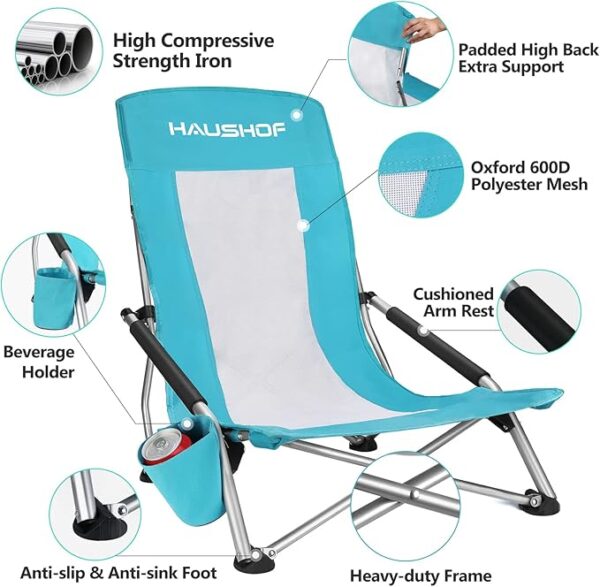 HAUSHOF High Back Beach Chair - Image 2