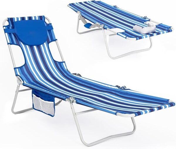 Folding Tanning Chair with Face Hole