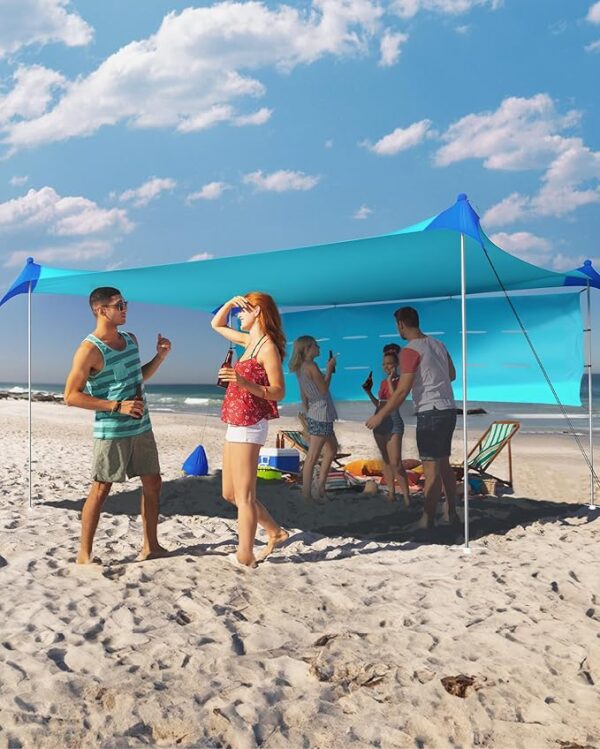 TOURIT Beach Tent Sun Shelter 11x11ft