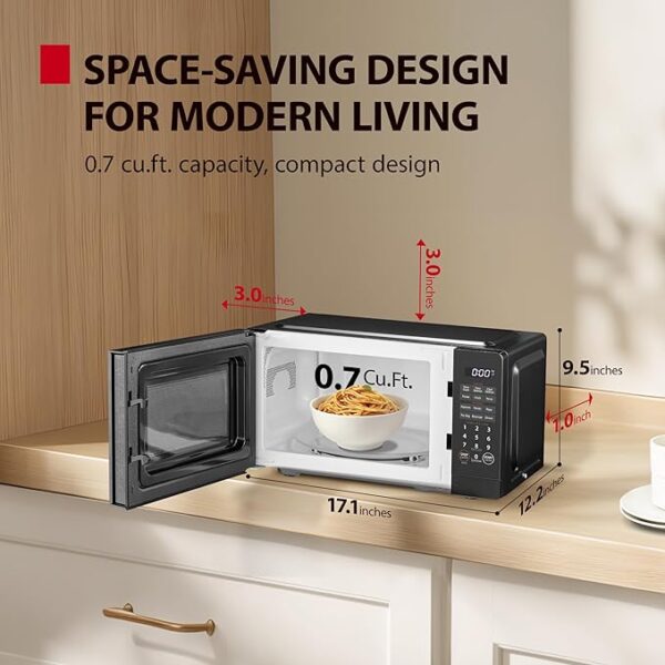 TOSHIBA Small Microwave Oven - Image 3
