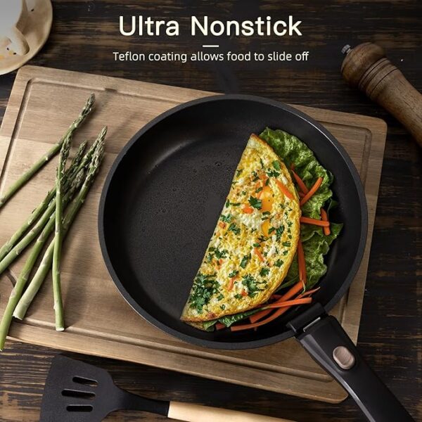 Ceramic Cookware Set Detachable Handle - Image 2