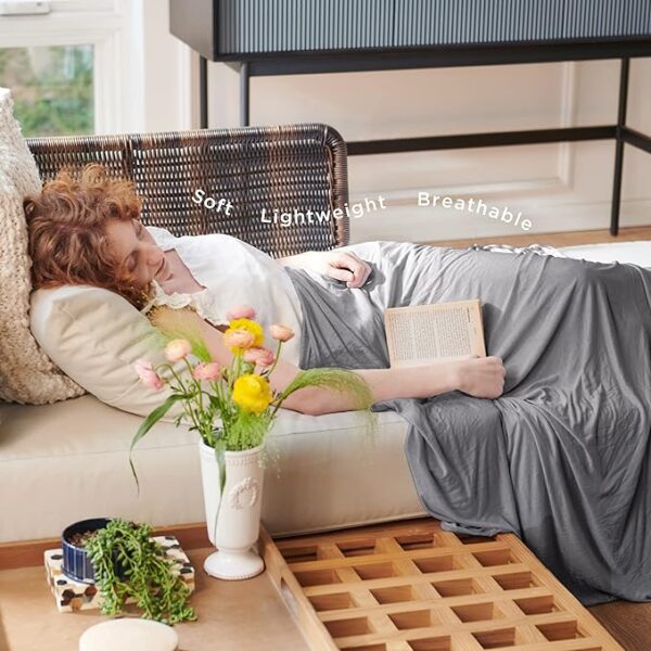 Cold Summer Blanket for Queen Size Bed - Image 3